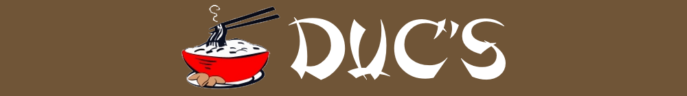 Duc's Restaurant Header Image